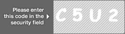 captcha code for visual authentication  letter C number 5 letter U number 2