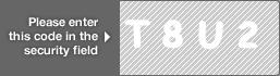 captcha code for visual authentication  letter T number 8 letter U number 2