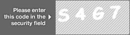 captcha code for visual authentication  letter S number 4 letter G number 7