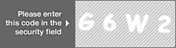 captcha code for visual authentication  letter G number 6 letter W number 2