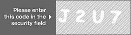 captcha code for visual authentication  letter J number 2 letter U number 7