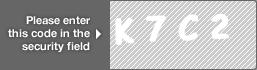 captcha code for visual authentication  letter K number 7 letter C number 2