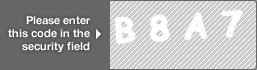 captcha code for visual authentication  letter B number 8 letter A number 7