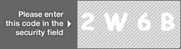 captcha code for visual authentication  number 2 letter W number 6 letter B