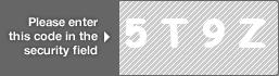 captcha code for visual authentication  number 5 letter T number 9 letter Z