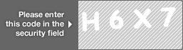 captcha code for visual authentication  letter H number 6 letter X number 7