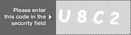 captcha code for visual authentication  letter U number 8 letter C number 2