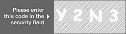 captcha code for visual authentication  letter Y number 2 letter N number 3