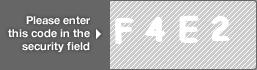 captcha code for visual authentication  letter F number 4 letter E number 2