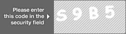 captcha code for visual authentication  letter S number 9 letter B number 5