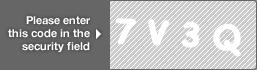 captcha code for visual authentication  number 7 letter V number 3 letter Q