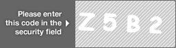captcha code for visual authentication  letter Z number 5 letter B number 2