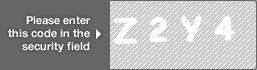 captcha code for visual authentication  letter Z number 2 letter Y number 4