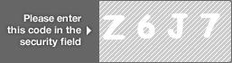 captcha code for visual authentication  letter Z number 6 letter J number 7