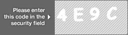 captcha code for visual authentication  number 4 letter E number 9 letter C