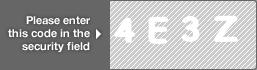 captcha code for visual authentication  number 4 letter E number 3 letter Z