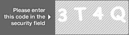 captcha code for visual authentication  number 3 letter T number 4 letter Q