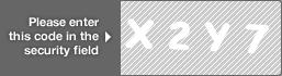 captcha code for visual authentication  letter X number 2 letter Y number 7