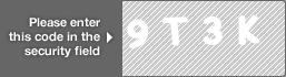 captcha code for visual authentication  number 9 letter T number 3 letter K