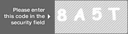 captcha code for visual authentication  number 8 letter A number 5 letter T