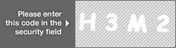 captcha code for visual authentication  letter H number 3 letter M number 2