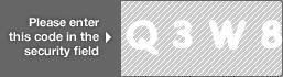 captcha code for visual authentication  letter Q number 3 letter W number 8