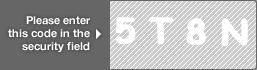 captcha code for visual authentication  number 5 letter T number 8 letter N