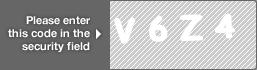 captcha code for visual authentication  letter V number 6 letter Z number 4