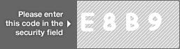 captcha code for visual authentication  letter E number 8 letter B number 9