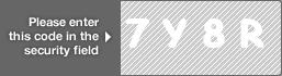 captcha code for visual authentication  number 7 letter Y number 8 letter R