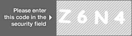 captcha code for visual authentication  letter Z number 6 letter N number 4