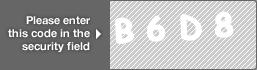 captcha code for visual authentication  letter B number 6 letter D number 8