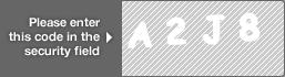 captcha code for visual authentication  letter A number 2 letter J number 8