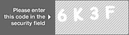 captcha code for visual authentication  number 6 letter K number 3 letter F