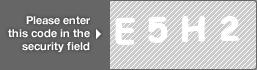 captcha code for visual authentication  letter E number 5 letter H number 2